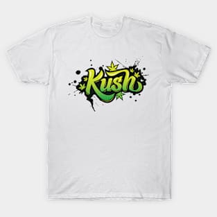 Kush Neon Green Gradient T-Shirt